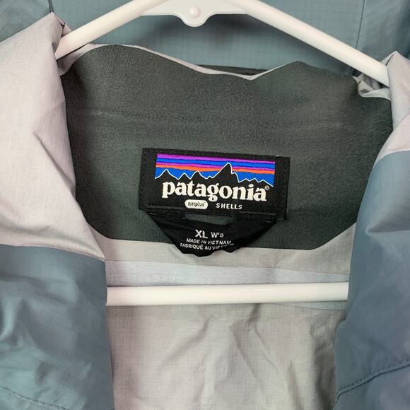 Patagonia Granite Crest Blue Rain Jacket Womens XL STY85420SP22 - Picture 2 of 7